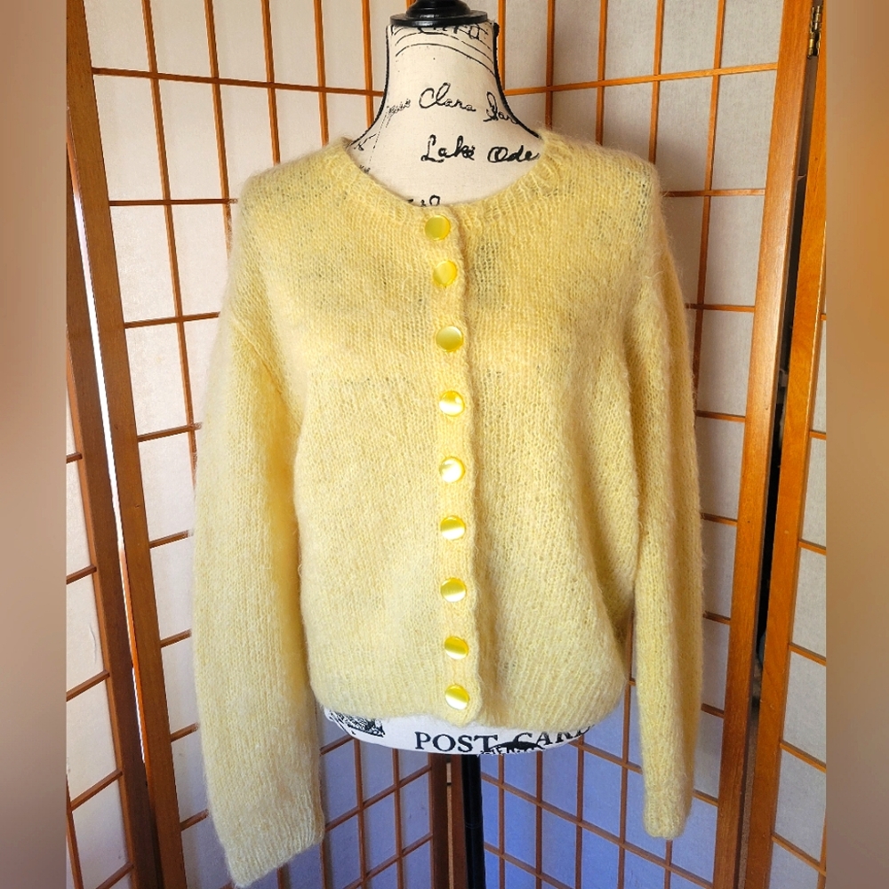 Vintage Fuzzy Cardigan